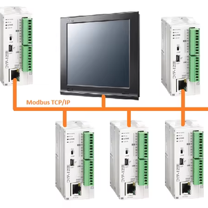 Contrôleur programmable de qualité supérieure Delta DVP28SV11R2 avec sortie relais et double port Ethernet - Product Image 1