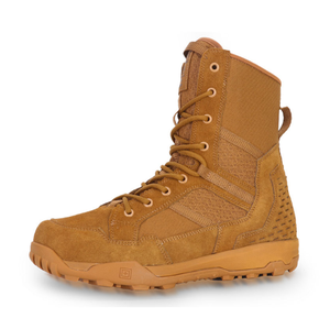 TSB4 Light Weight Customized Brand Coyote Footwear 8 Inch Side Zip Suede German Outdoor <b>Hiking</b> <b>Boots</b> Tactical Combat Made - Product Image 3