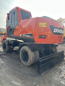 Venta caliente usado Doosan DX150 DH150 15ton ruedas medianas Excavadora hidráulica con núcleo Motor motor caja de cambios bomba de engranajes PLC rodamiento - Product Image 5