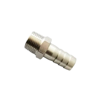Raccord rapide en laiton pour tuyau, filetage mâle Bpst Bspp Npt 1/8 1/4 3/8 1/2, connecteur de tuyau à enfoncement