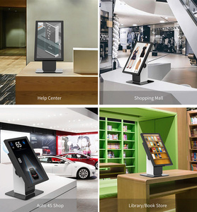 21.5 "Countertop kỹ thuật số hàng đợi tự thông tin thư viện/ngân hàng/bệnh viện thông tin <span class=keywords><strong>kiosk</strong></span> màn hình cảm ứng - Product Image 4