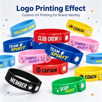 Bracelet en PVC étanche avec logo personnalisé, impression, fermoir métallique réglable, coloré, pour parc aquatique, complexe hôtelier, fête à la piscine, vente en gros OEM