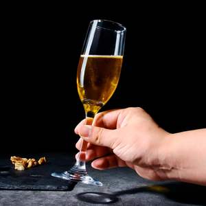 Flûtes à <span class=keywords><strong>champagne</strong></span> personnalisées avec logo, coupes à pied transparentes de 6 oz pour mariages et fêtes - Product Image 3