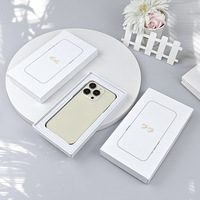 Boîtes vides de téléphone portable pour iPhone boîte d'emballage pour Iphone 14 Pro boîte blanche personnalisée 12 13 Pro Max 11 Plus 8 7 P