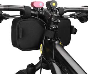 Bolsa de Manillar para Bicicleta, Bolsa de Sillín para Bicicleta, Multifuncional, Deportiva, Impermeable, de PVC, OEM ODM - Product Image 1