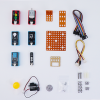 Kit de Robótica Educativa Programable de Código Abierto para Niños en Edad Escolar, Bloques Mecánicos STEM para Entrenamiento de Construcción