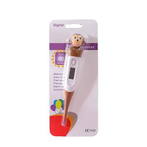Accurate Digital <b>Thermometer</b> for Home Use English Cartoon Soft-tip Design for Children Adults Measures Temperature From Armpit - Product Image 1