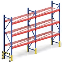 Entrepôt de stockage de palettes industrielles, système de rayonnage de stockage de palettes réglable à usage intensif