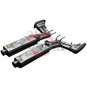 ท่อไอเสีย Vortex SS304 Valvetronic สำหรับ Mercedes G63 W464 4.0T V8 พร้อมปลายท่อคาร์บอนไฟเบอร์ - Product Image 3