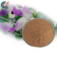 Poudre d'extrait d'orchidée Salep 100% naturelle Poudre de racine séchée d'orchidée d'extrait de Dendrobium