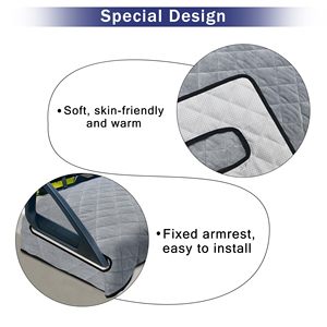 Fundas Personalizadas para Asientos de Carrito de Golf, Manta de Felpa Corta para Asientos de Carrito de Golf, Compatible con EZGO, Yamaha, Club Car y Otros Carritos de Golf de 2 Asientos - Product Image 2