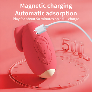 Wasserdichtes Anal-Sexspielzeug für Erwachsene, G-Punkt- und Klitoris-Stimulator mit Vibrator, Zungenleck- und Saugfunktion, magnetisches Aufladen - Product Image 6