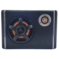 Caisson de basses de voiture de haute qualité de 6 pouces, bobine simple, système audio professionnel, amplificateur, boîtier en bois, 50 W RMS, prix d'usine