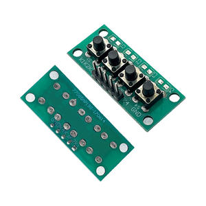 Módulo de Teclado de 4 Botones Independientes OKY3530-1, Kit de Bricolaje para Aprendizaje Electrónico, Experimentos en el Aula y Proyectos de Graduación - Product Image 3