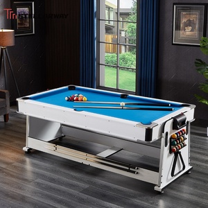 <span class=keywords><strong>Mesa</strong></span> de Juego Multifuncional STELLARWAY 7 pies 4 en 1 con Tapa Abatible para Billar, <span class=keywords><strong>Ping</strong></span> <span class=keywords><strong>Pong</strong></span> y Comedor, Ahorra Espacio, para Interiores - Product Image 2