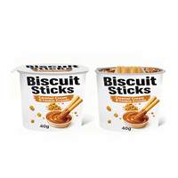 Bâtonnets de biscuits Bestar à la crème caramel et aux miettes de biscuits 40g – Bonbons en vrac pour enfants – Vente en gros – Approvisionnement direct usine