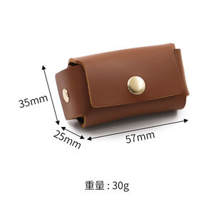 Boîte à alliances pour collier de chien en cuir PU, boîte à alliances pour <span class=keywords><strong>mariage</strong></span> pour animaux de compagnie, pochette porte-<span class=keywords><strong>alliance</strong></span> - Product Image 6