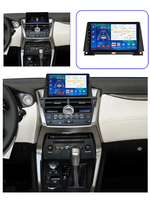 Radio para Auto con Android Auto y Carplay de 9 Pulgadas para Lexus NX200 Z10 2014-2020, Sistema Estéreo Multimedia, Unidad Principal con GPS y Navegación