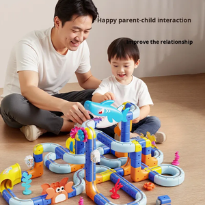 <span class=keywords><strong>Pista</strong></span> <span class=keywords><strong>de</strong></span> <span class=keywords><strong>Carreras</strong></span> Magnética <span class=keywords><strong>de</strong></span> Plástico con Diseño <span class=keywords><strong>de</strong></span> Tiburón Oceánico, Bloques <span class=keywords><strong>de</strong></span> Construcción <span class=keywords><strong>de</strong></span> Tren Eléctrico para Niños, <span class=keywords><strong>Pista</strong></span> <span class=keywords><strong>de</strong></span> <span class=keywords><strong>Carreras</strong></span> Flexible - Product Image 2