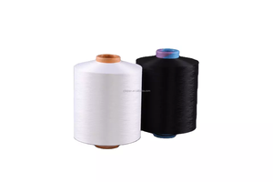 อุตสาหกรรมสิ่งทอ ย้อมสีเส้นด้ายไนลอนถัก DTY 70D 24F <span class=keywords><strong>1</strong></span> Z เส้นด้ายไนลอนกลม 100% - Product Image 2