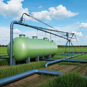 ถังเก็บน้ำไฟเบอร์กลาสความจุสูง 500 แกลลอน สำหรับบำบัดน้ำ 3000 ลิตร/ชั่วโมง 220 โวลต์ รับประกัน 5+ ปี ใช้ในโรงแรม - Product Image 6