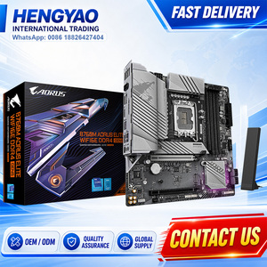 Carte mère B760M AORUS ELITE WIFI6E DDR4 GEN5 lga1700, RAM DDR4, processeur Intel Core i3 i5 i7 i9, carte mère Intel B760 micro-ATX, neuve - Product Image 1