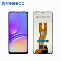 Écran LCD tactile de remplacement pour téléphone portable Samsung Galaxy A05 A055F A055M avec châssis – Vente en gros