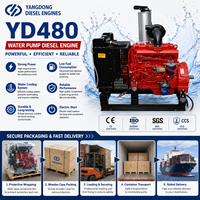 Moteur diesel refroidi par eau SCDC Yangdong YD480 29 kW 40 CV 3000 tr/min 4 temps à démarrage électrique pour pompe à eau d'irrigation agricole