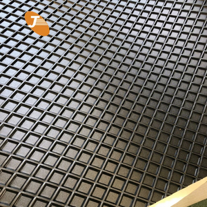 2 Camada Anti-derrapante Black Diamond Padrão PVC Correia Transportadora com Quadrado Padrão Grade para Lixar Máquina - Product Image 1