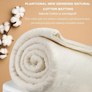Organic Breathable Cotton <strong>Quilt</strong> <strong>Wadding</strong> Needle Punched Nonwoven Batting <strong>for</strong> Home Textile and Upholstery - Product Image 2