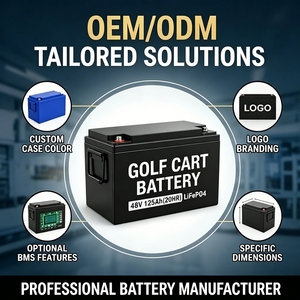 Batterie au lithium 48V 105Ah pour voiturette de golf, prix de gros, personnalisable en usine, pack de batteries LiFePO4 51.2V pour véhicules électriques - Product Image 1
