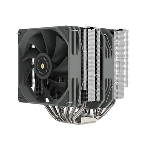 Enfriador de CPU COOLLEO B60T V2, radiador, tubo de calor, refrigeración por aire, PWM, patrón de Metal blanco y negro para caja de ordenador, Enfriador de ventilador de <span class=keywords><strong>PC</strong></span> - Product Image 2