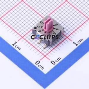 SKBR-10S Rotary Encoder Switch SMD Switch ( Number of Detents: 10 )( Encoding Type: True Code )( Operating Temperature: ) - Product Image 1