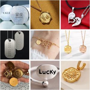 เครื่องเลเซอร์ไฟเบอร์สำหรับทำเครื่องหมาย 20w 30w แบบโปรโมชั่น ความแม่นยำสูง ระบายความร้อนด้วยอากาศ รองรับไฟล์ DXF/PLT/BMP/AI/DWG/DST รับประกัน 1 ปี สำหรับงานโลหะ - Product Image 4