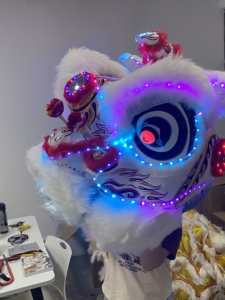 Fábrica China Tamaño normal Rendimiento de China Traje de danza del león LED Cultura China Bailando León Danza del león <span class=keywords><strong>Dos</strong></span> <span class=keywords><strong>personas</strong></span> - Product Image 3