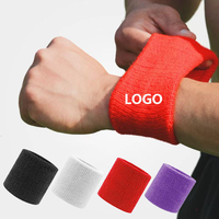 Muñequeras Deportivas Personalizadas WRELS, Muñequera Elástica de Compresión, Muñequera Deportiva Suave para Tenis, Voleibol, Soporte de Muñeca