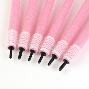 Rizador de pelo de algodón perlado compuesto, herramienta de peinado, palo de esponja, herramienta de peinado DIY, suministros para peluquería, directo de fábrica - Product Image 3