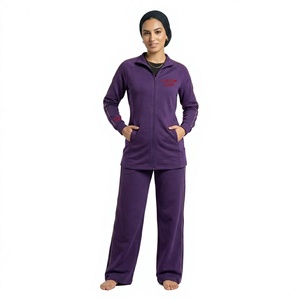 Conjunto Deportivo Personalizado para Mujer, Transpirable, de Alta Calidad, Chaqueta con Cierre y Pantalones Holgados, Ropa Deportiva para Gimnasio, Conjunto de Felpa para Mujer 2026 - Product Image 1