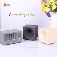 ALEO Haut-parleur sans fil durable à vibration de béton, thème personnages de films et séries TV, décoration intérieure/cadeaux, compatibilité téléphonique