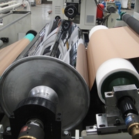 Machine de revêtement automatique de film haute précision, à faible consommation d'énergie, silencieuse, facile à utiliser, équipement de revêtement industriel électrique PLC