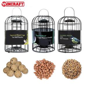Eekhoorn Proof Opknoping Vogel Feeders Kooi Noot Zaad Vet Bal Feeder Outdoor Wilde Vogel Voeder Set Van 3 - Product Image 2