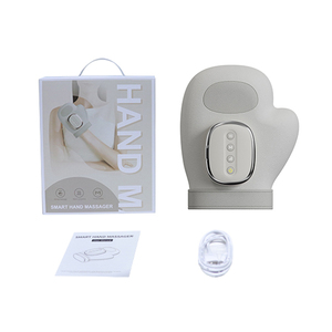 Kabelloser Luftkompressions-Handmassager mit Wärmefunktion, Elektrischer Fingermassager zur Linderung von Karpaltunnelsyndrom und Handgelenkschmerzen - Product Image 6