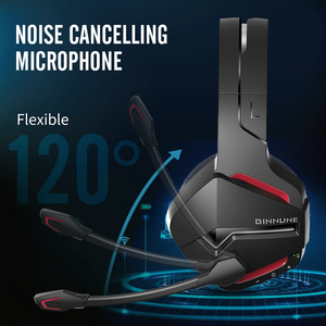 BINNUNE BW01 Dual Mode Wireless Gaming Headset with Detachable Mic – 2.4G <b>Dongle</b> + <b>Bluetooth</b> 5.0 - Product Image 2