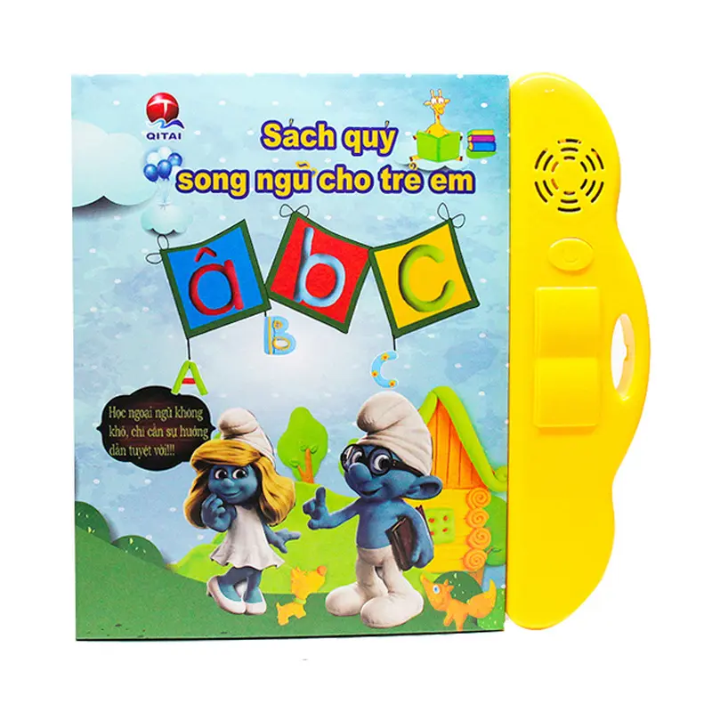 SE130041 New Vietnamese English Chinese three language sound point reading children's early education learning audio ebook
