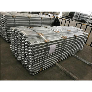Galvanized Metal Cuplock Scaffolding Platform Q235 Steel Plank Good Price Ladder & Scaffolding Parts - Product Image 5