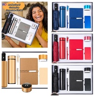 Coffret Cadeau d'Affaires 7-en-1 : Gourde Isotherme en Acier Inoxydable, Batterie Externe, Parapluie – Personnalisation du Logo pour Réunions Annuelles et Cadeaux d'Exécutifs