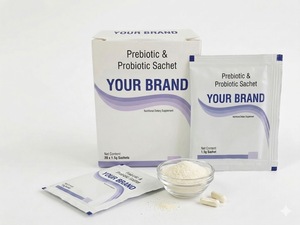 Sobres de Polvo Prebiótico y Probiótico para la Salud Digestiva, Inmunidad Intestinal y Mejor Digestión, Suplemento Nutricional Diario - Product Image 3