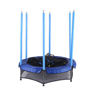 <span class=keywords><strong>Cama</strong></span> Elástica de Alta Calidad de 4.5 pies con Red de Protección para Niños - Product Image 6