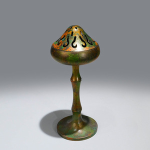 Copper Art Workshop Sandalwood Incense Burner Hand Made Metal Chinese Style Tea Room <b>Ornament</b> Religious Use - Product Image 4