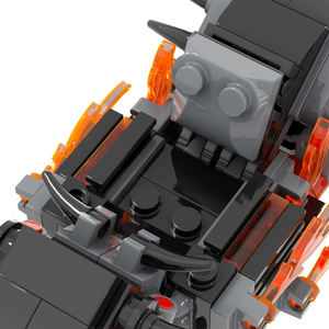 MOOXI Super Hero <span class=keywords><strong>Ghost</strong></span> <span class=keywords><strong>Rider</strong></span> Modèle de moto en plastique sans figurine d'action Jeux de blocs de construction Jouets éducatifs pour enfants - Product Image 4